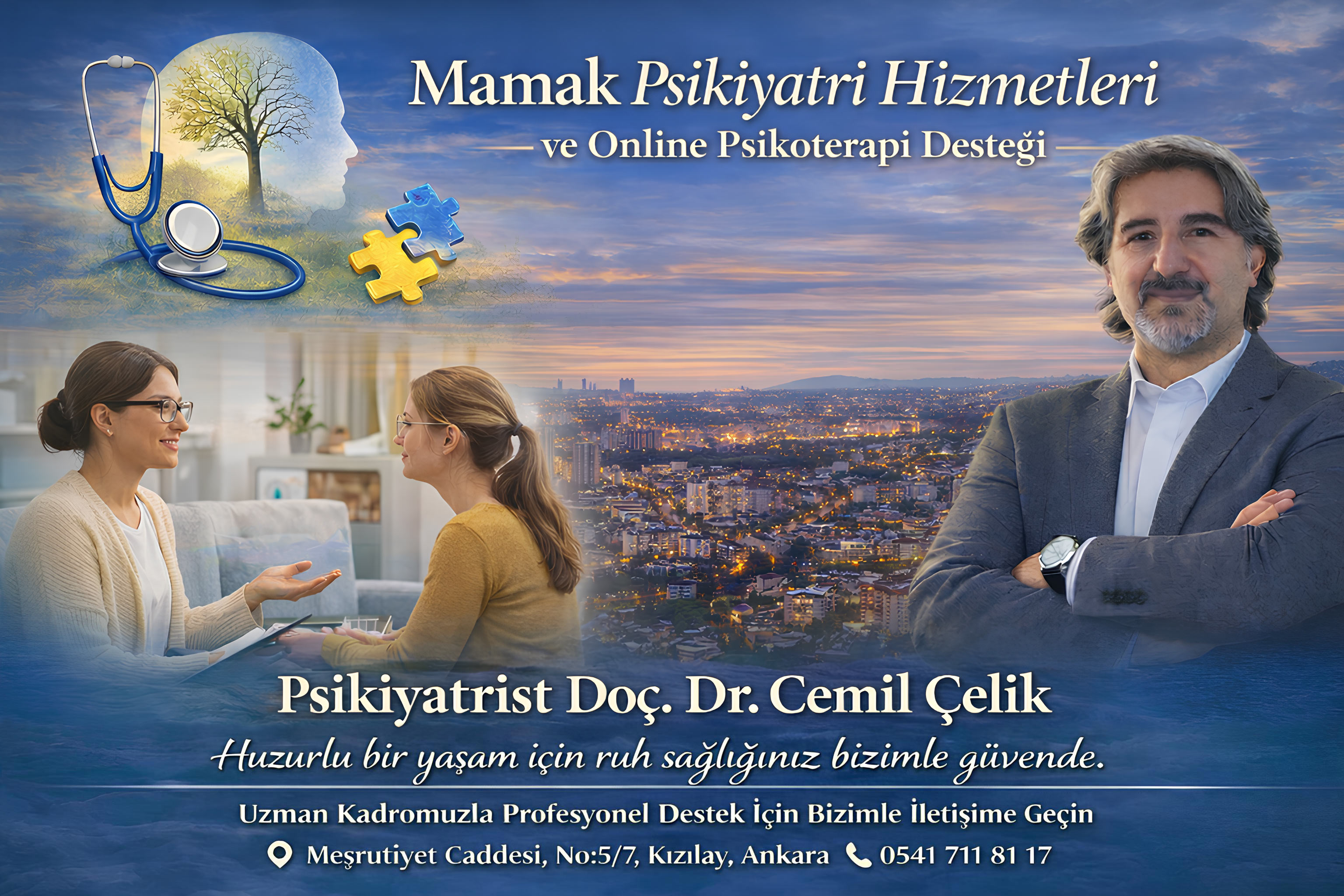 mamak psikiyatri hizmetleri ve online psikoterapi desteği ile aile ve çift terapisi başvuru